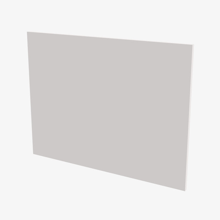 Finishing Panel , 36" x 96" , Shaker , PVC White