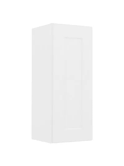 Wall Cabinet , 12" x 30" , Shaker , Wood White