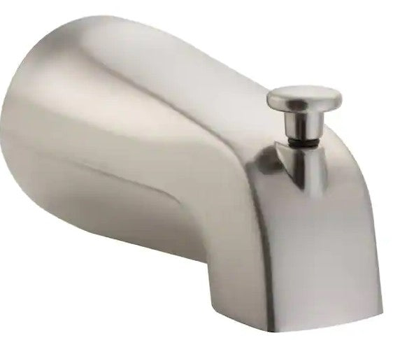 Tub Spout, Brushed Nickel