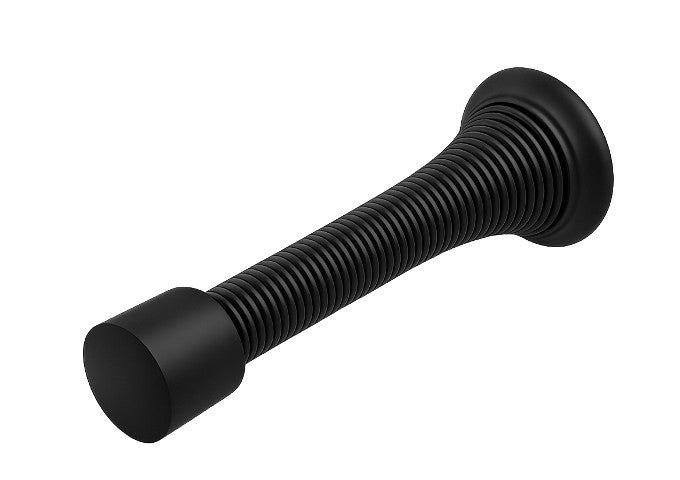 Spring Door Stop , Matte Black