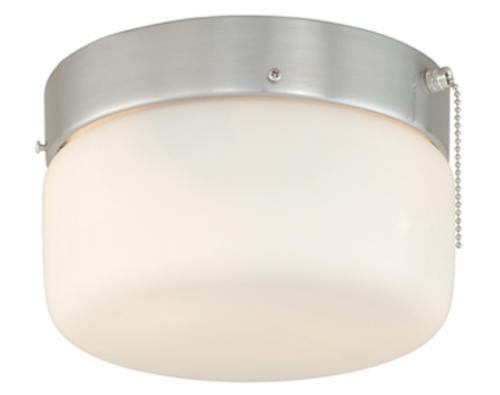 Ceiling Light , Flushmount , Pull Chain , Brushed Nickel