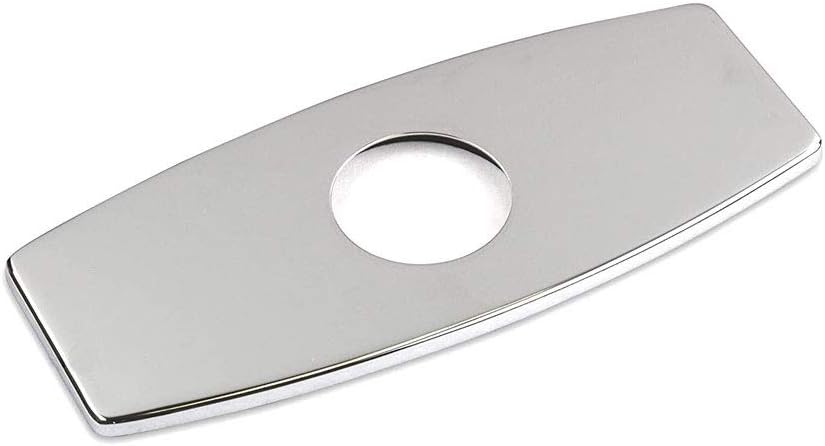 Deck Plate , 6" , Polished Chrome