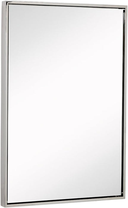 Mirror , 24" x 36" , Polished Chrome